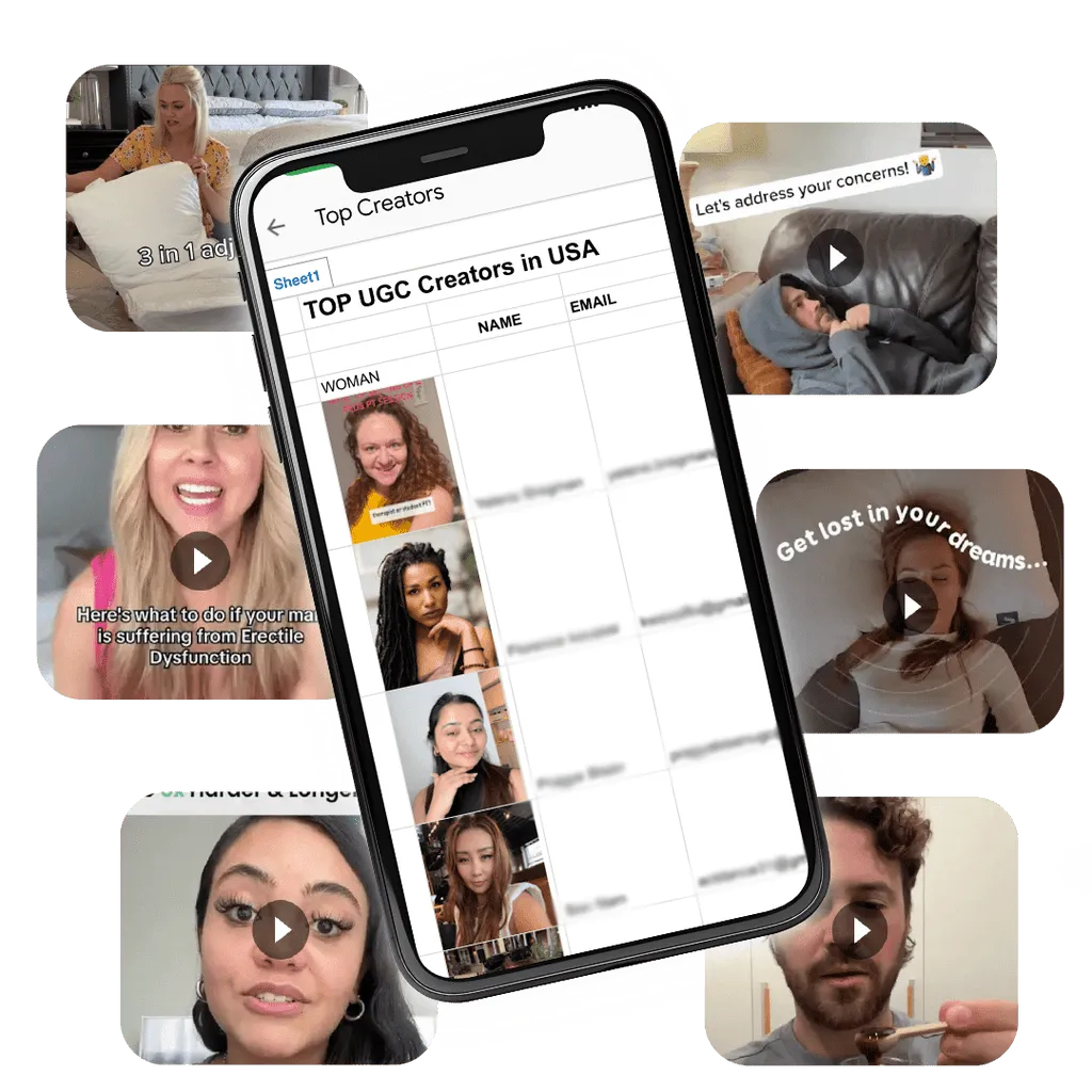 20 Best UGC Creator Contact List